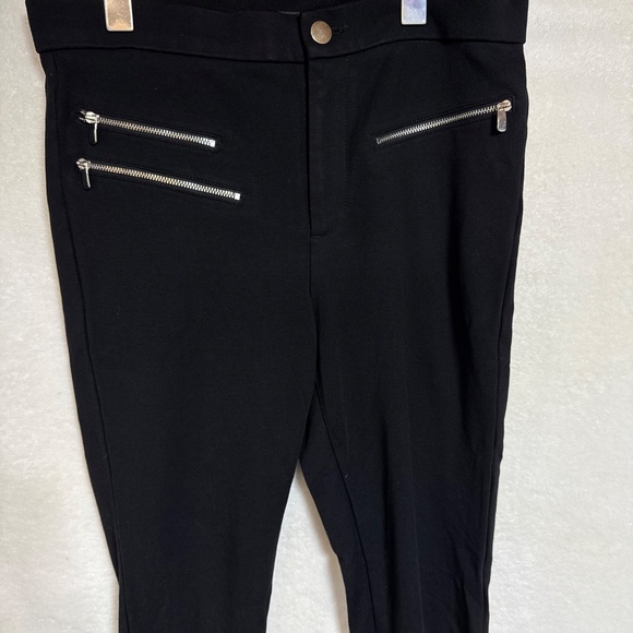 Zara Trafaluc Black Skinny Jersey Trousers Girls Large - Picture 3 of 7